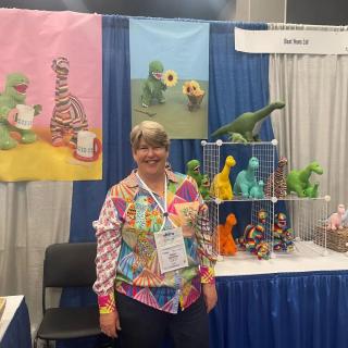 Well done to everyone that guessed from our earlier post that we are in St Louis. We are exhibiting at @astratoy - the American Speciality Toy Retailing Marketplace and Academy. Come and see us at Booth 1338 if you are attending the show. We can't wait to meet you! #bestyearstoys #bestyearsbesttoys #astra #astratoy #americanspecialitytoyretailassociation #specialitytoys #tradeshows #stlouis #stlmo #ustradeshow #knitteddinosaur #knittedtoys #babytoys #plushies #plushtoys #wholesaletoys