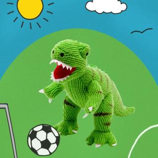 The dinosaurs have heard there is a football match tonight and are warming up! #bestyearstoys #bestyearsbesttoys #euros #eurosfootball2024 #eurosfootball #englandfootball #englandfootballteam #goengland #football #dinosquad #dinofamily #dinosaurlove #dinosaursofinstagram #dinosaurteddy #dinosaursofttoy #knitteddinosaur #dinosaurtoys #wholesaleuk #wholesaletoysuk #sme
