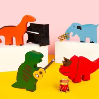 Our wooden dinosaur toys are available as a set of four for a lovely Xmas gift or can be purchased individually as stocking fillers or small Santa gifts. Handmade and fair trade, these make ideal gifts for dinosaur mad kids. #bestyearstoys #bestyearsbesttoys #bestyearsdinos #woodentoys #woodendinosaurs #dinofamily #dinosaurtoys #fairtradedinosaurs #fairtradetoys #handmadewoodentoys #handmadetoys #fairtrade #handmade #kidsgifts #stockingfillers #wholesalexmas #wholesaletoysuk #wholesalechristmas #wholesaleuk #sme