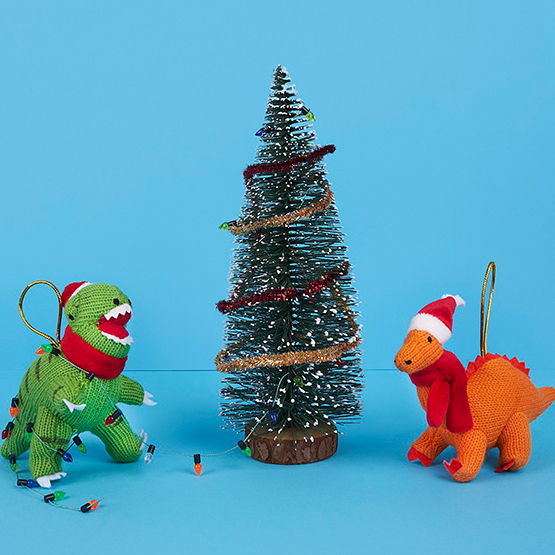 Dinosaur Christmas Tree Decorations