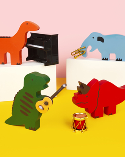 Wooden Dinosaur Toys