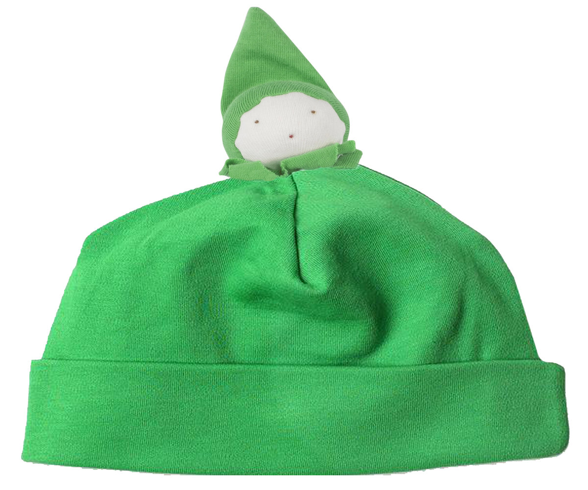 green beanie baby